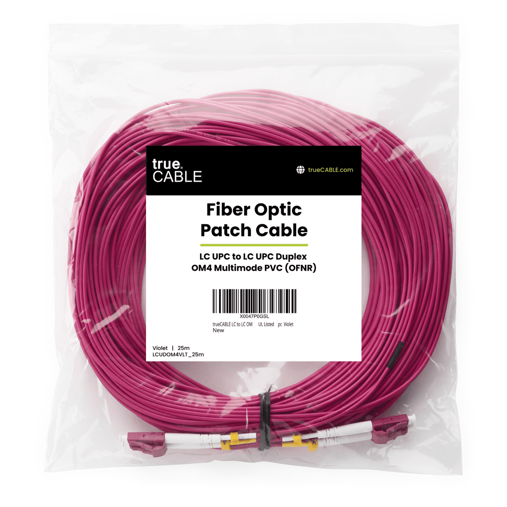 LC to LC UPC Duplex OM4 | MM OFNR
