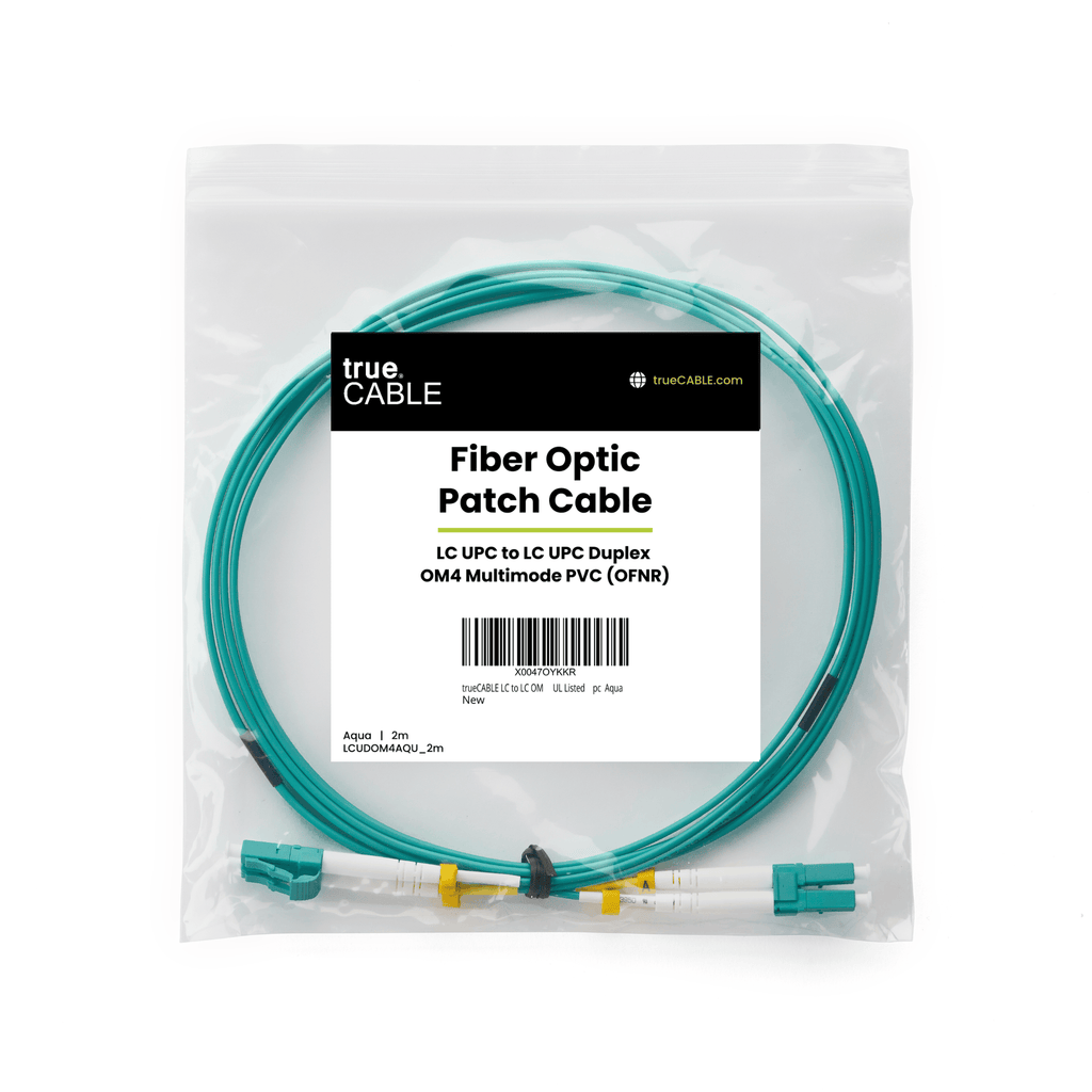 LC to LC UPC Duplex OM4 | MM OFNR