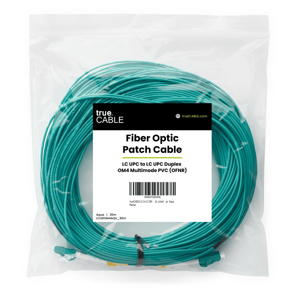 LC to LC UPC Duplex OM4 | MM OFNR