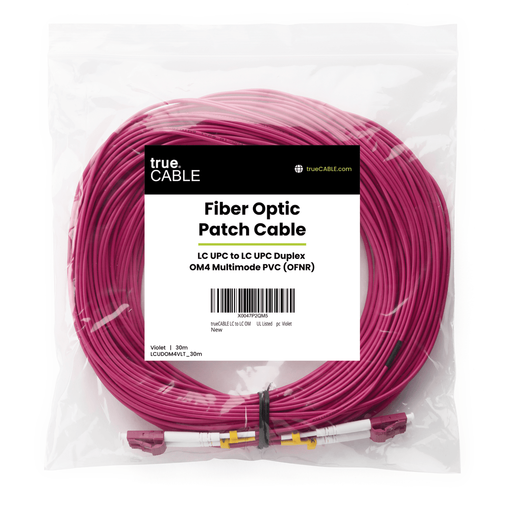 LC to LC UPC Duplex OM4 | MM OFNR