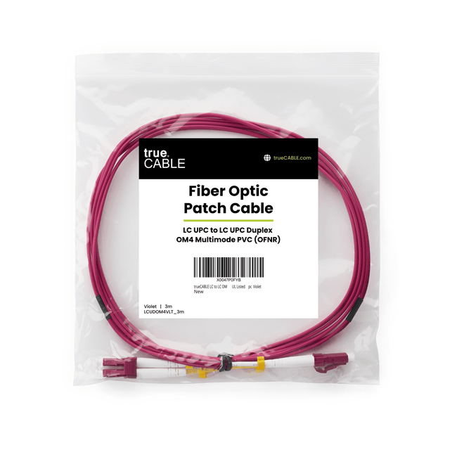 LC to LC UPC Duplex OM4 | MM OFNR