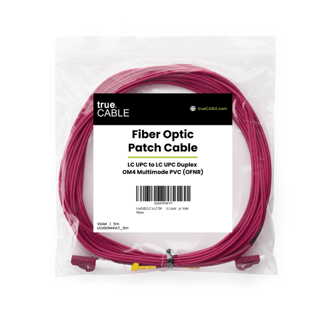 LC to LC UPC Duplex OM4 | MM OFNR