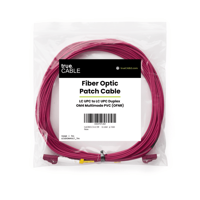 LC to LC UPC Duplex OM4 | MM OFNR