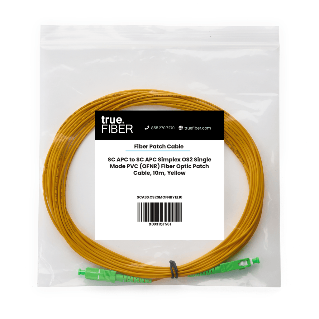 SC to SC APC Simplex OS2 | SM OFNR