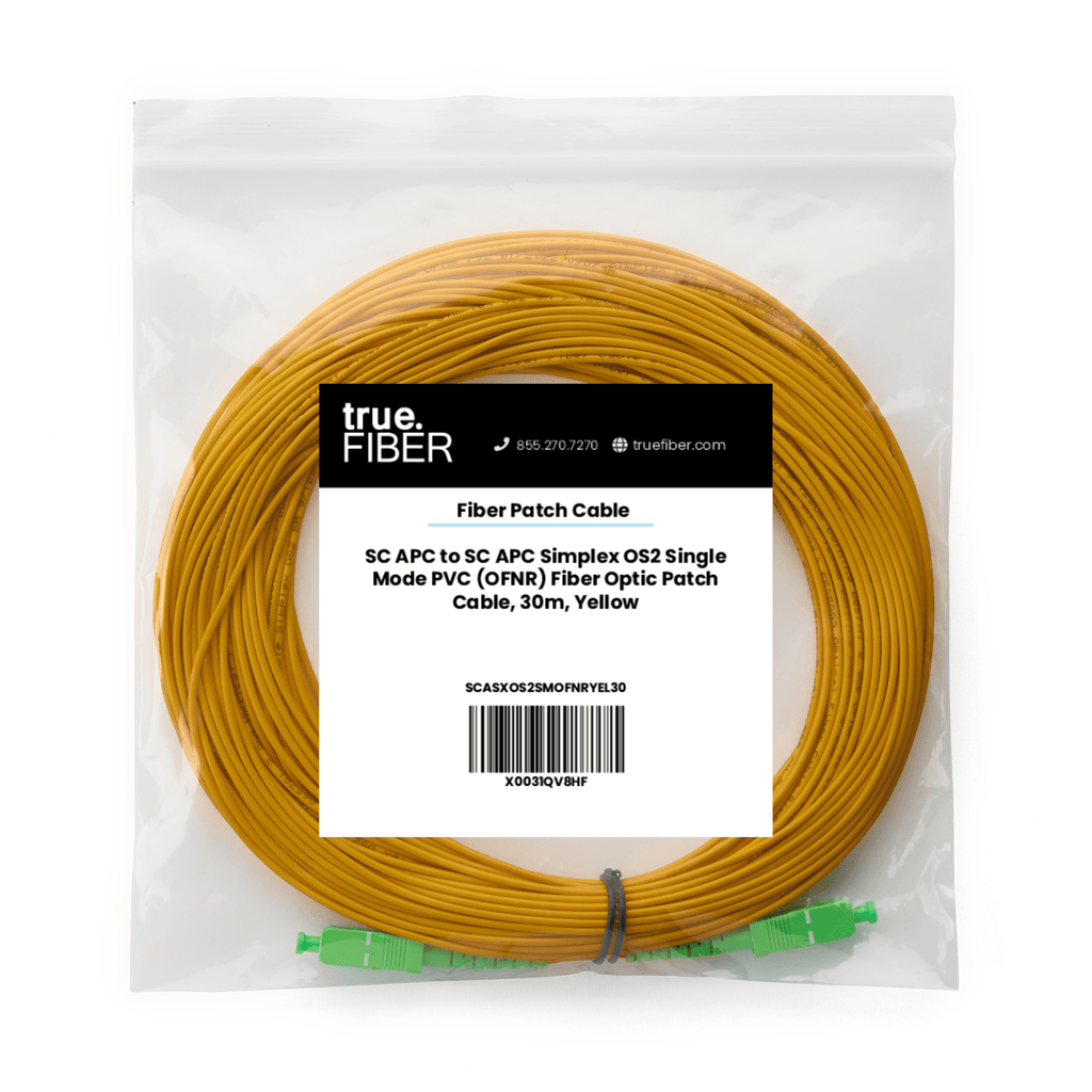 SC to SC APC Simplex OS2 | SM OFNR