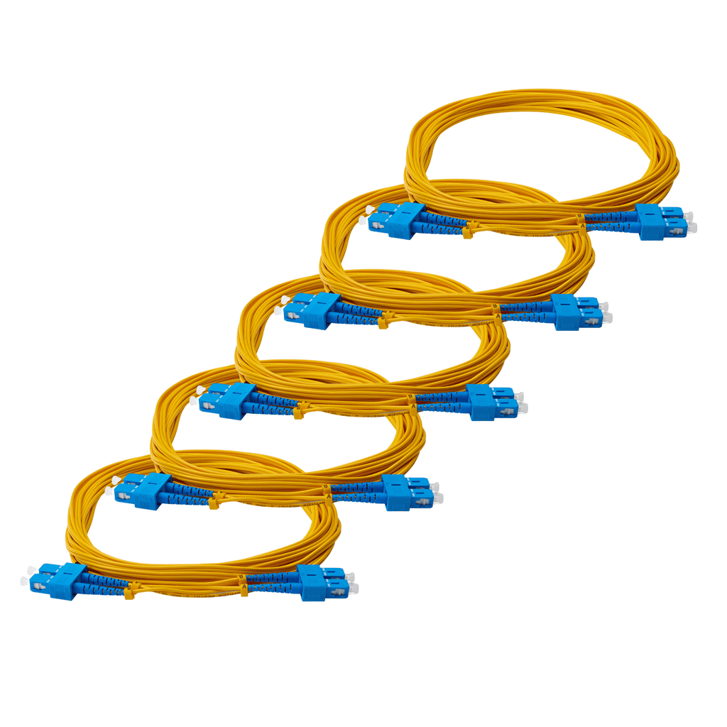 SC to SC UPC Duplex OS2 | SM OFNR