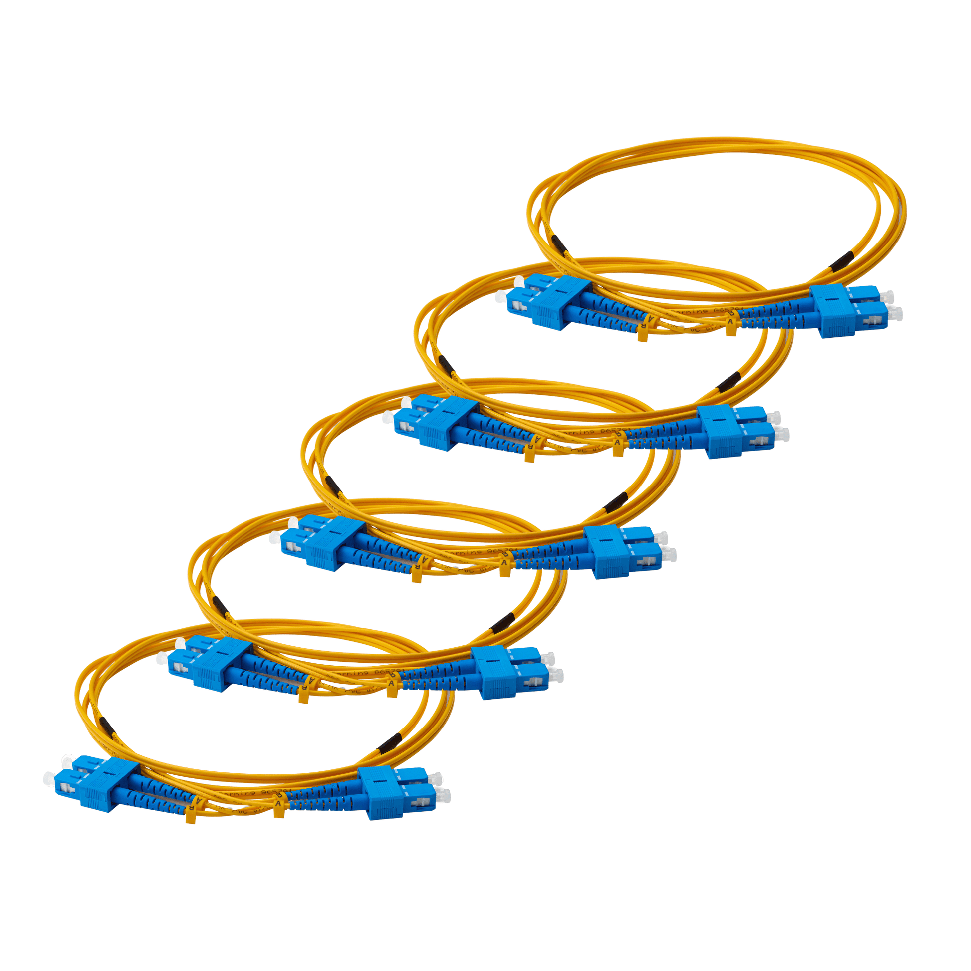 SC to SC UPC Duplex OS2 | SM OFNR