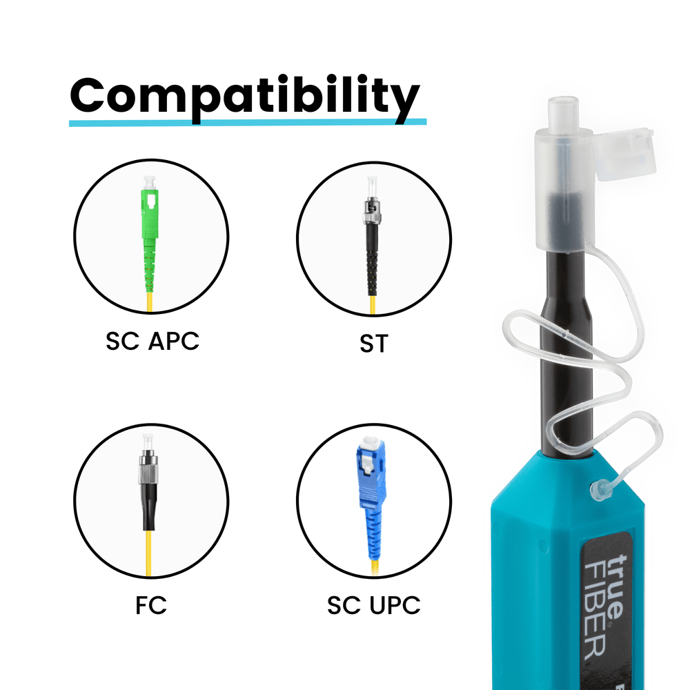 Sc. Click Cleaner trueCLEAN High-Quality SC/ST/FC Click Cleaner 2.50mm | trueCABLE