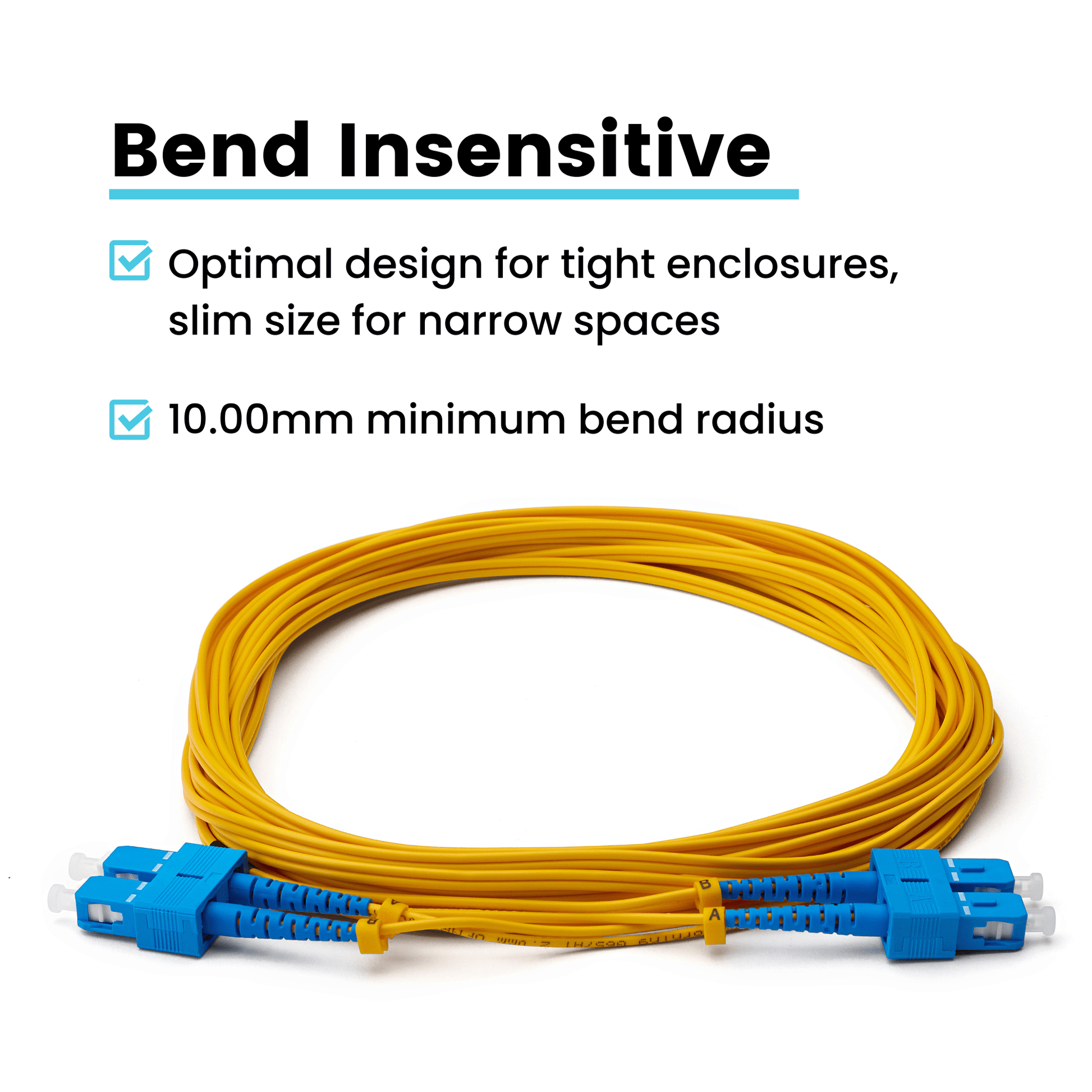 SC to SC UPC Duplex OS2 | SM OFNR