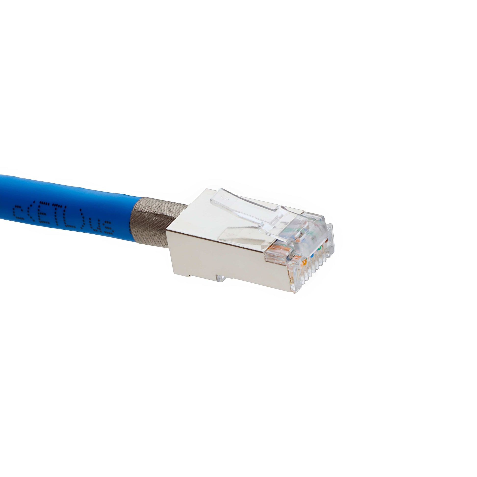Cat5e Pass Through RJ45 Connectors｜Shielded