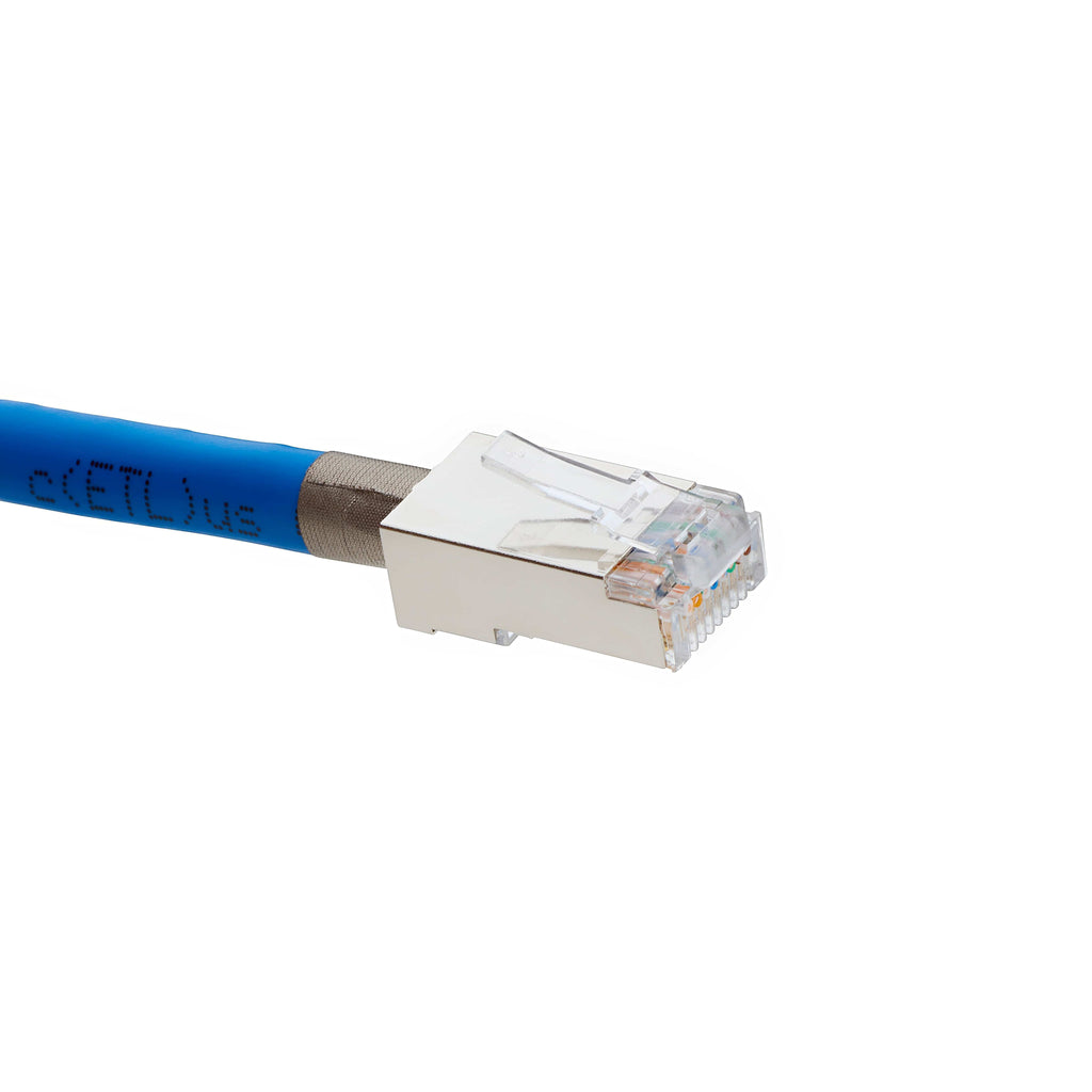 Cat5e Pass Through RJ45 Connectors｜Shielded