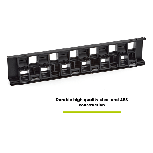 Unshielded 12 Port Wall Mount Patch Panel Durable High Quality