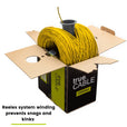 True CABLE Cat6 CMR Riser Unshielded 1000ft yellow Ethernet Cable