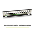 trueCABLE patch panel with durable high-quality steel construction, offering long-lasting performance for structured cabling.
