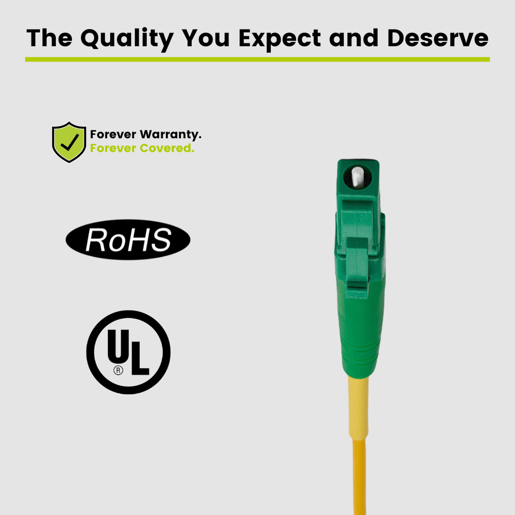 LC to LC APC Simplex OS2 | SM OFNR