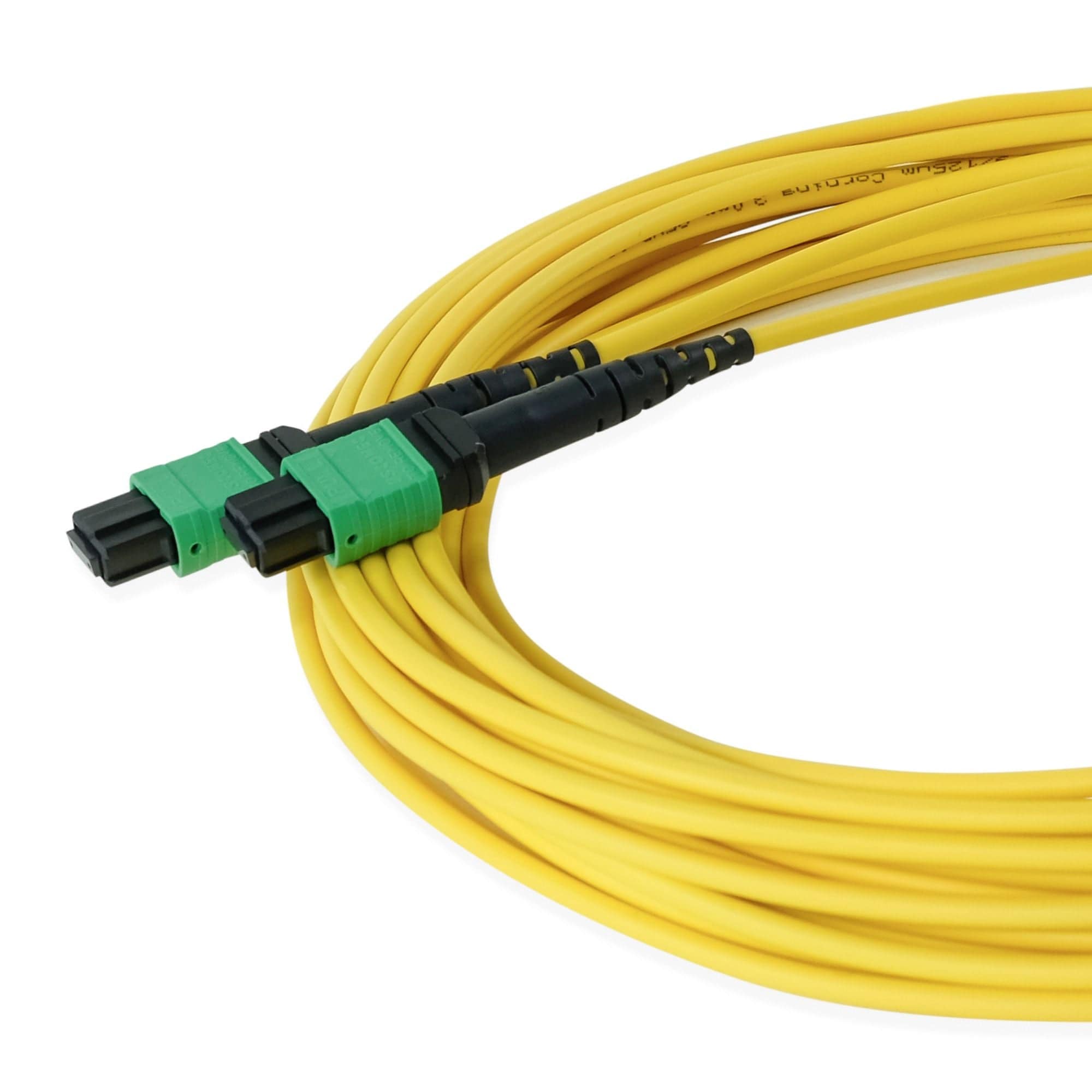 High-Quality MTP® Female OS2 12 Fiber Type A | SM OFNP | trueCABLE