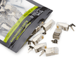 Cat6-6A Pass Through RJ45 Connectors | Shielded | 20pc | Opened Packaging