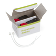 Cat5e Toolless Keystone Jack | Unshielded | 2pc | Red