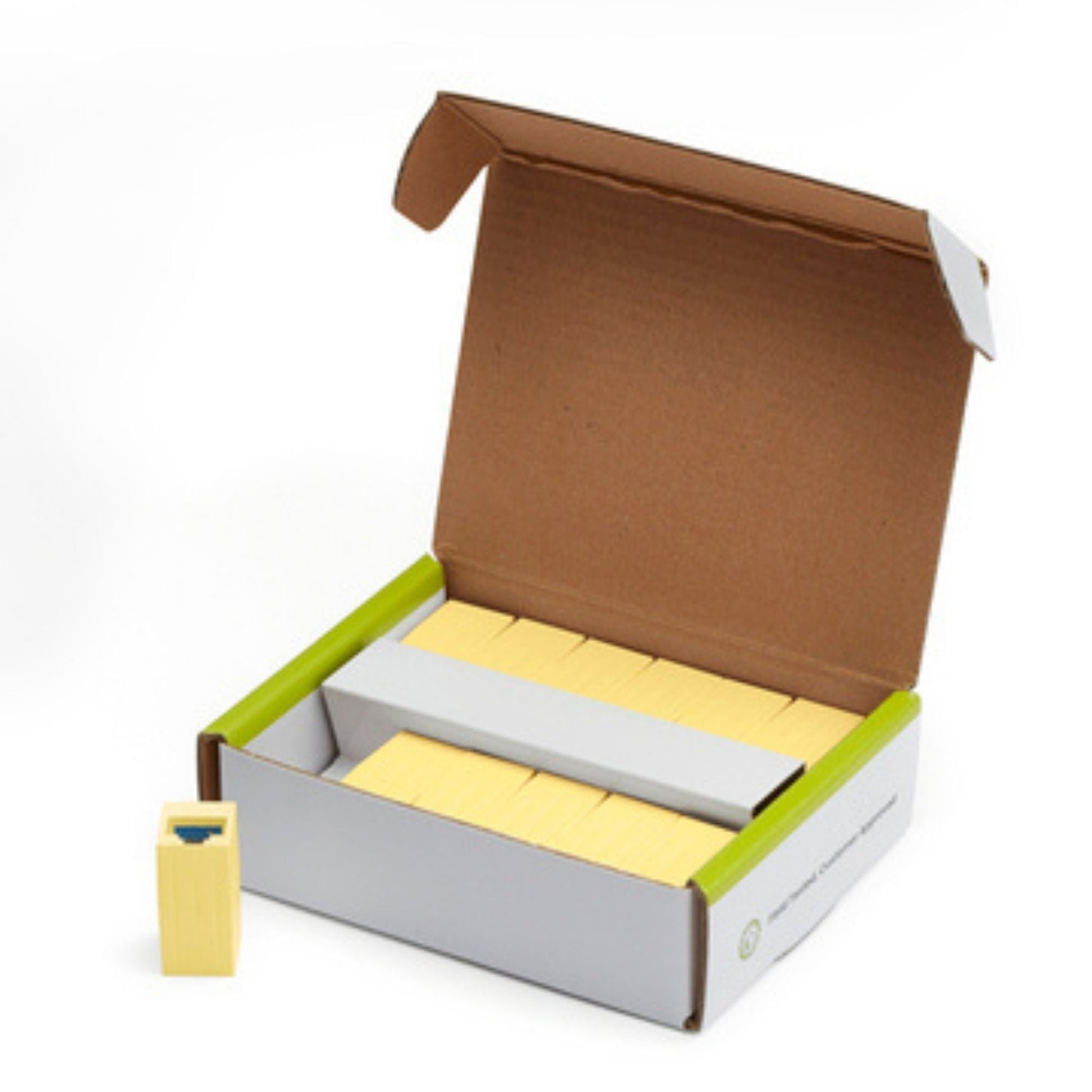 Cat6A Inline Coupler | Unshielded | Yellow | 12pc | open box