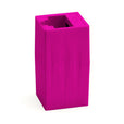 Cat6A Inline Coupler | Unshielded | Pink | 12pc | standing up