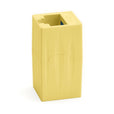 Cat6 Inline Coupler | Unshielded | Yellow | 2pc | standing up
