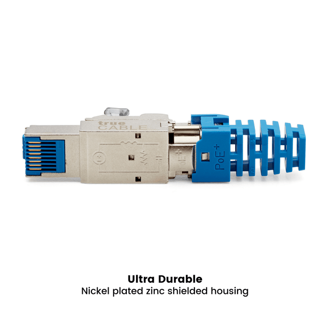 trueCABLE | Cat6A Field Term Plug | 12pc | Box Contents