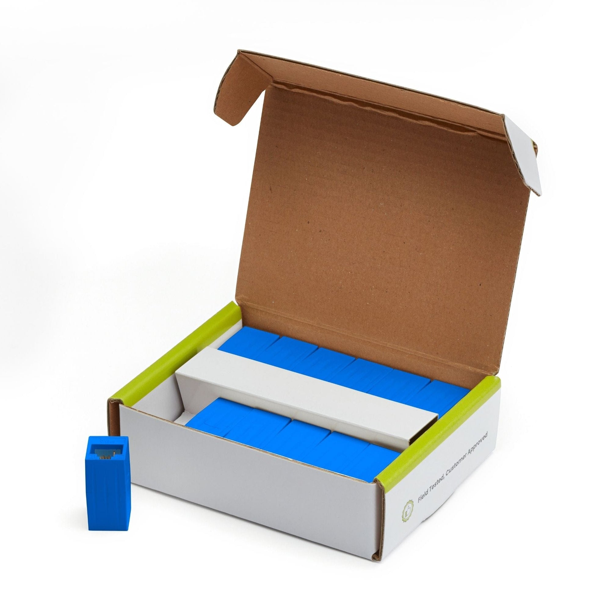 Cat6 Inline Coupler | Unshielded | Blue | 12pc | open box