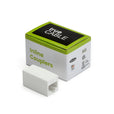 Cat6A Inline Coupler | Unshielded | White | 2pc | closed box