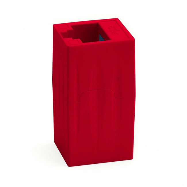 Cat6 Inline Coupler | Unshielded | Red | 6pc | standing up