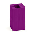 Cat6A Inline Coupler | Unshielded | Purple | 6pc | standing up