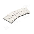Single Gang Wall Plates - 1 Port / 5pc