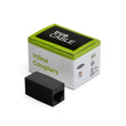 Cat6A Inline Coupler | Unshielded | Black | 2pc | closed box