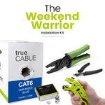 Cat6 Riser｜Unshielded｜Weekend Warrior Kit