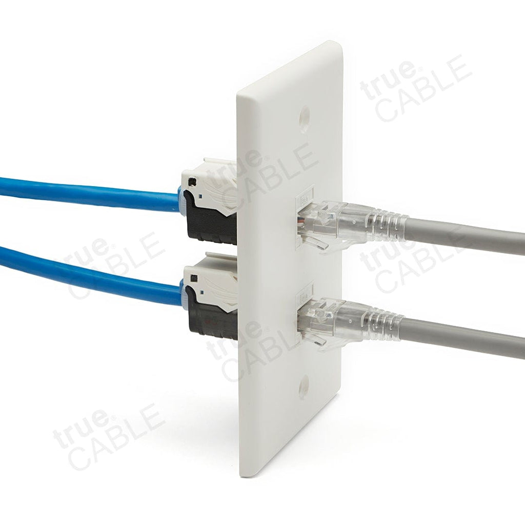 Single Gang Wall Plates - 2 port