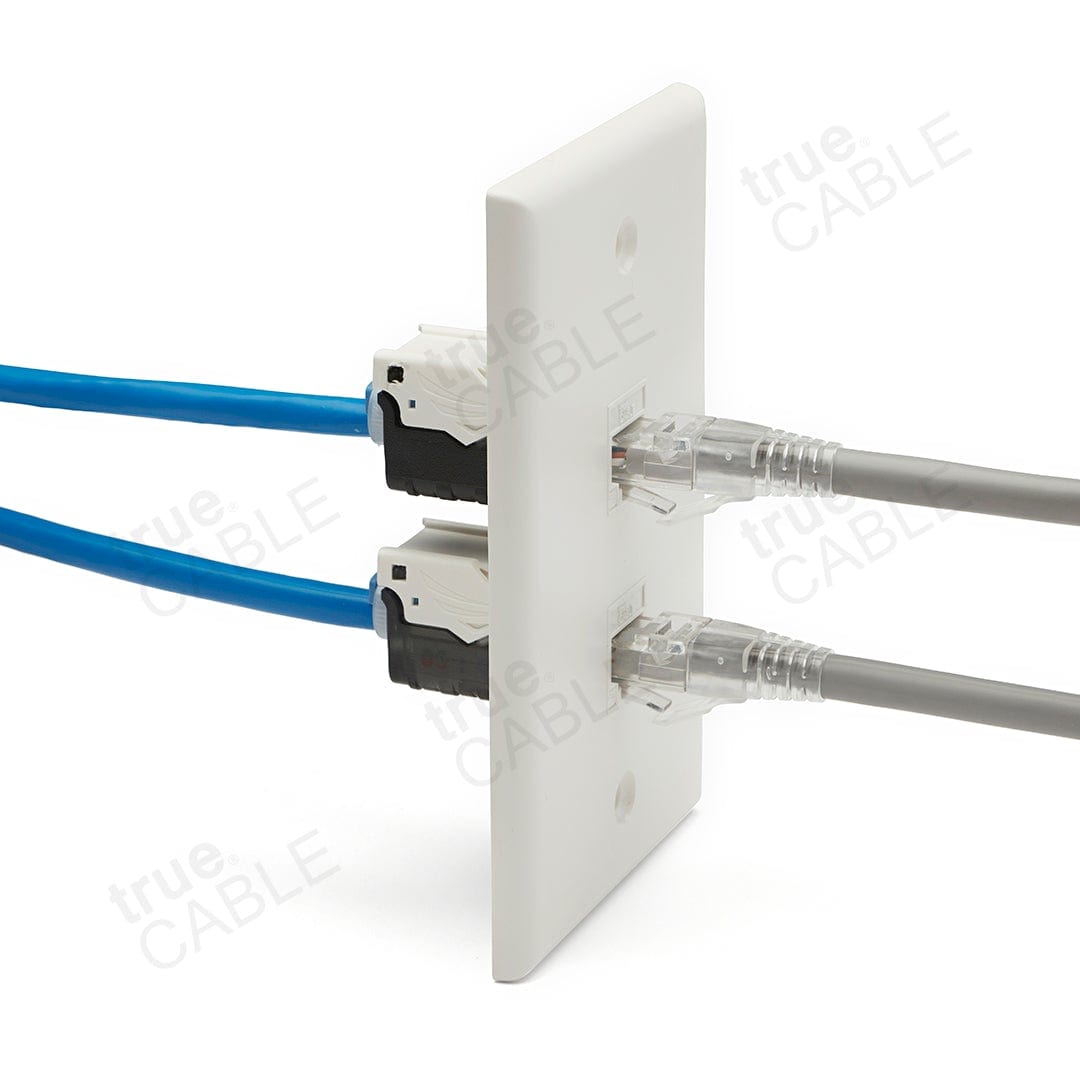 Single Gang Wall Plates - 2 port