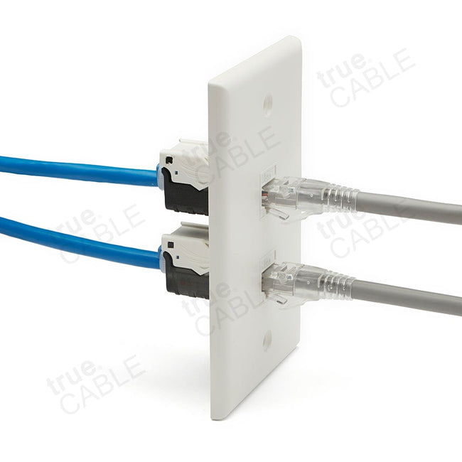 Single Gang Wall Plates - 2 port
