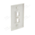 Single Gang Wall Plates - 2 port