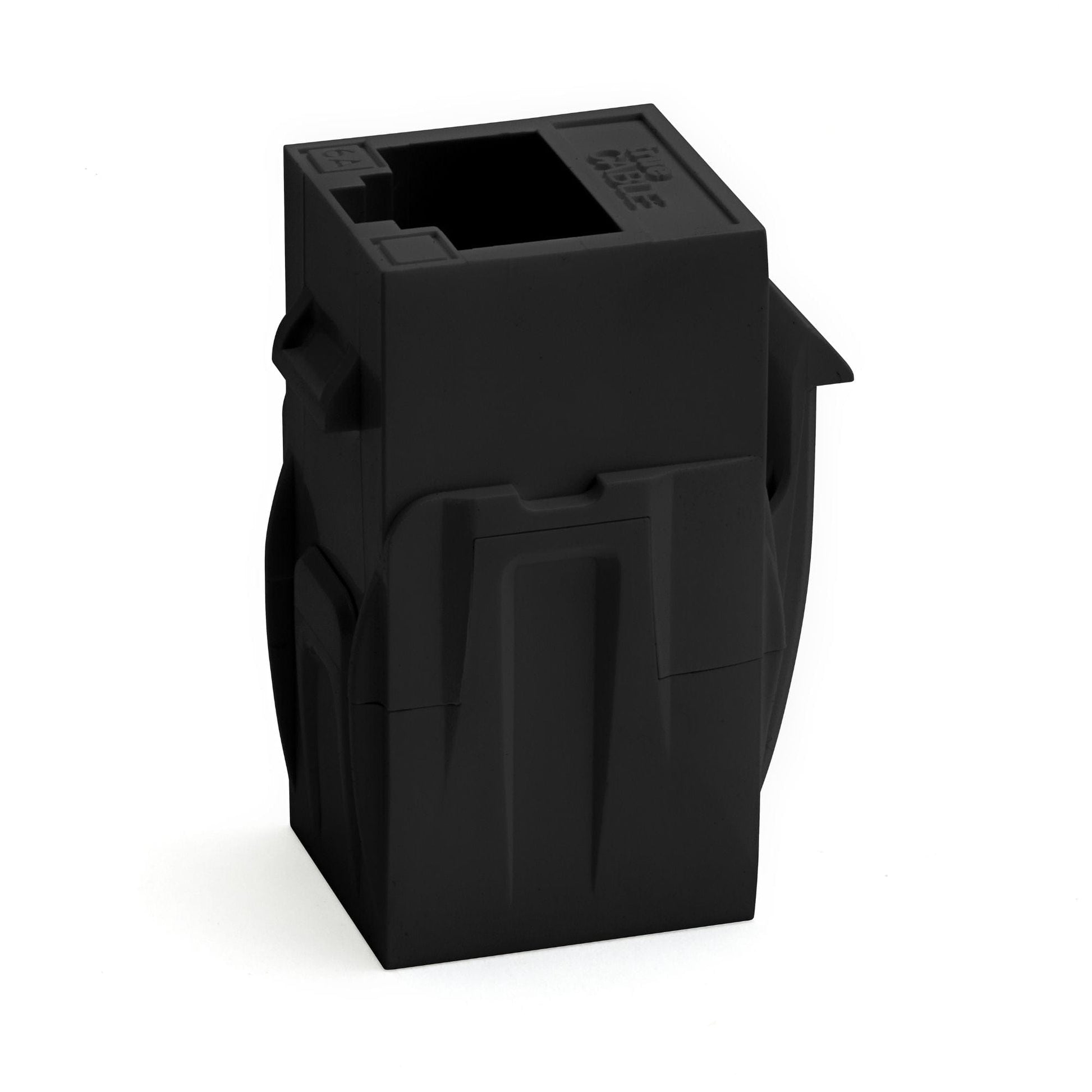 Cat6A Keystone Jack Couplers | Unshielded | 2 Piece | Black | standing up
