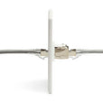 Cat6A Keystone Jack Coupler | Shielded | 12pc | coupler in wall plate