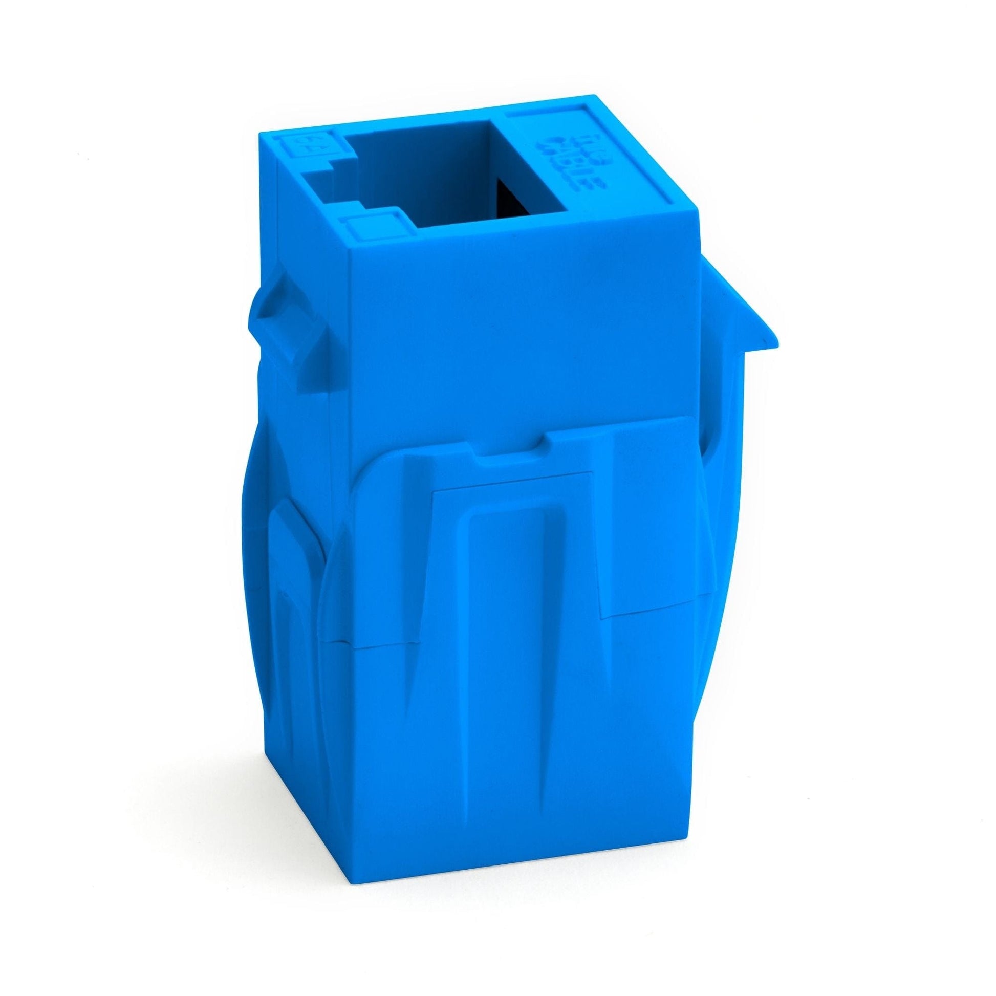 Cat6A Keystone Jack Couplers | Unshielded | 6 Piece | Blue | standing up
