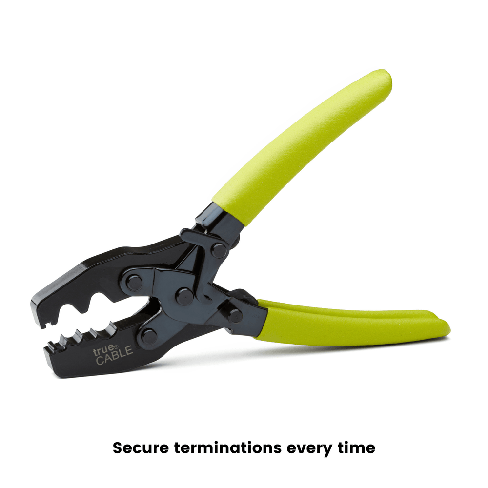 Ground Crimp Carbon Steel External Ground Crimping Tool | trueCABLE
