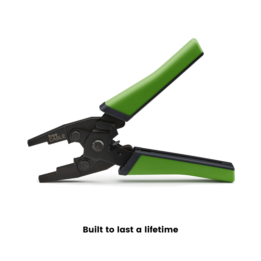 trueCABLE Parallel Crimping Tool Open Jaws