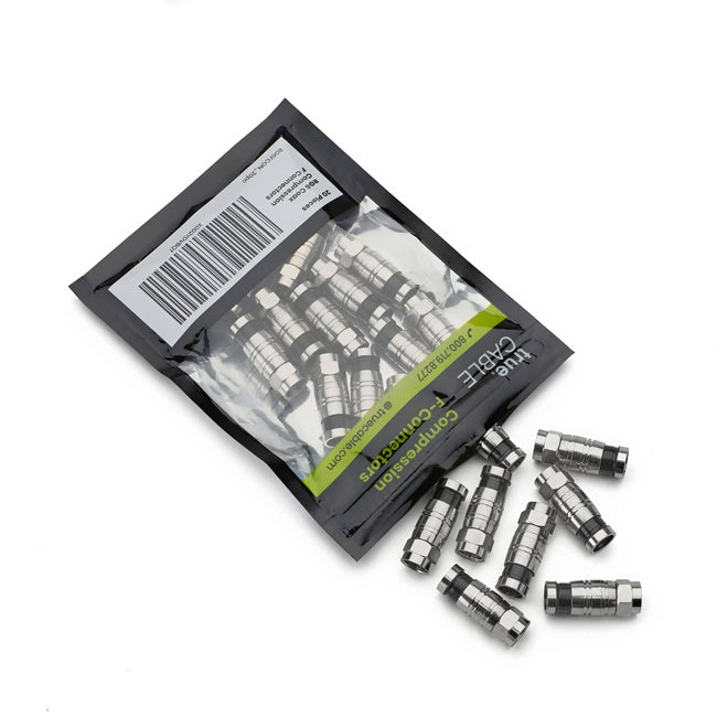 RG6 f connector, bag spilled, 20 piece