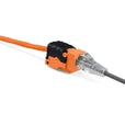 Cat5e Toolless Keystone Jack | Unshielded | 2pc | Orange