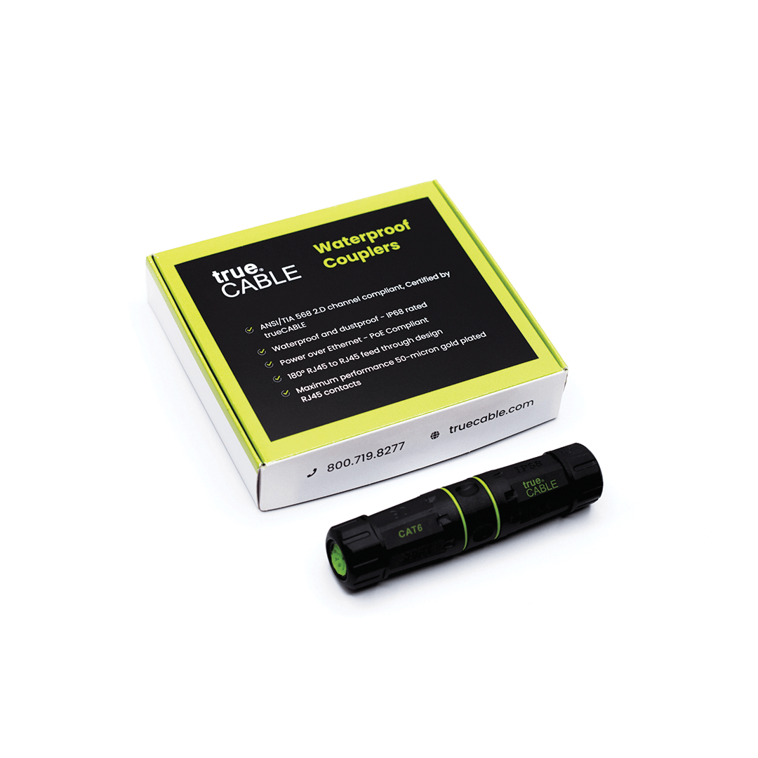 Cat6 Waterproof couplers, 5 pack 