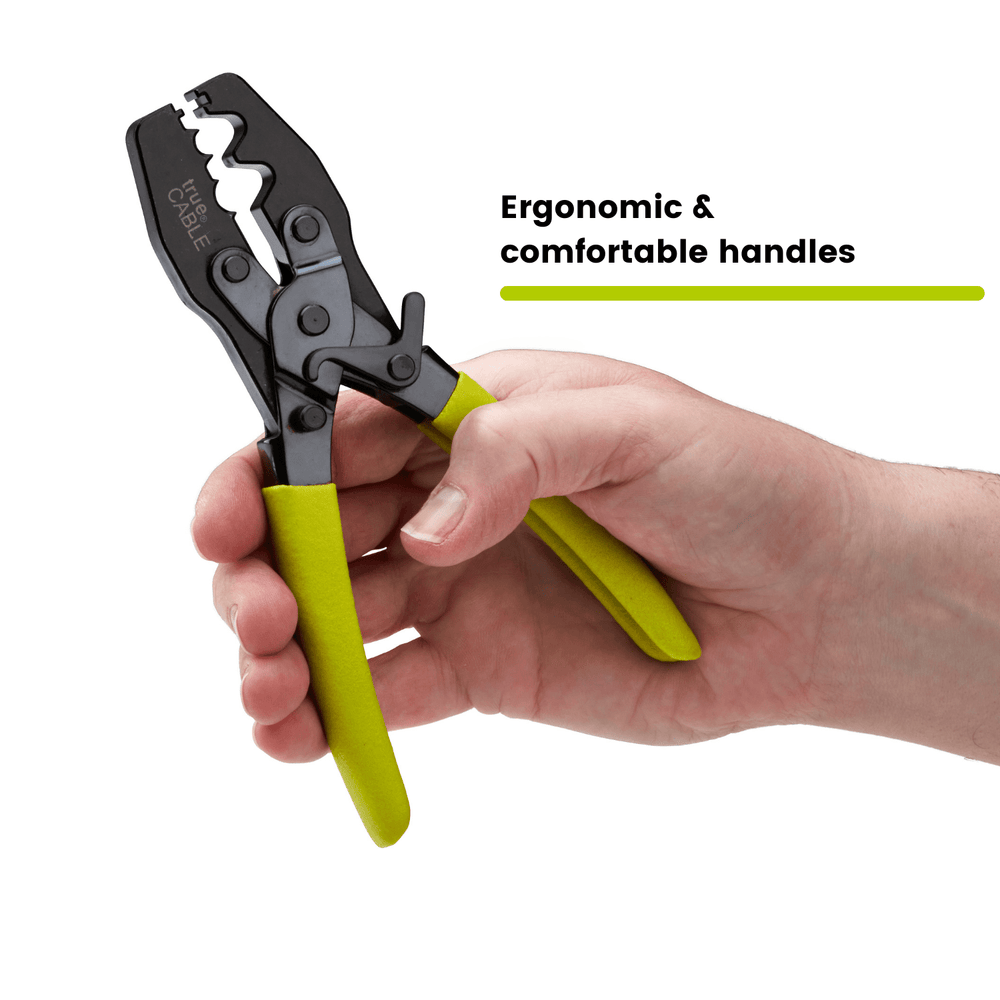 Ground Crimp Carbon Steel External Ground Crimping Tool | trueCABLE