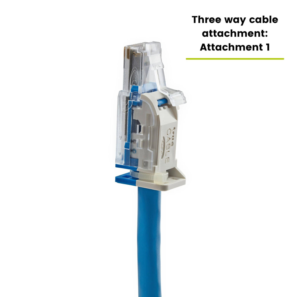 Cat6a unshielded field term plug, terminated, 12 piece
