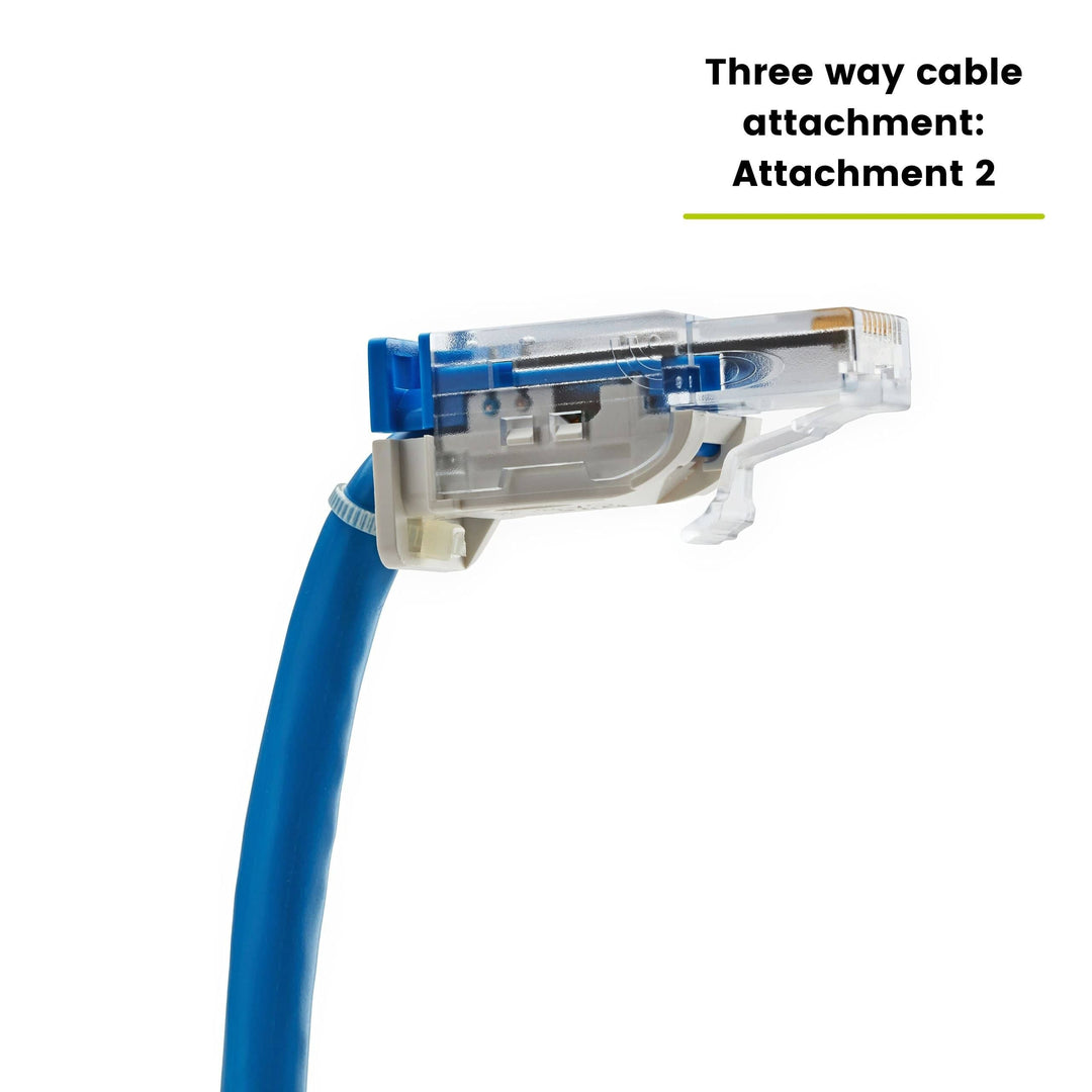 Cat6a unshielded field term plug, terminated, 12 piece