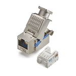 Cat6A Toolless Keystone Jack | Shielded | 2pc | Packaging