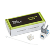Cat6A Toolless Keystone Jack | Unshielded | 6pc |  White